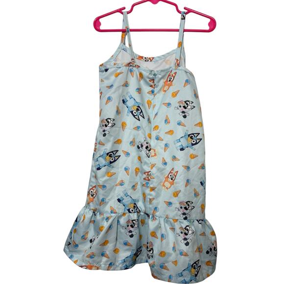 NWOT Girls Blue Bluey Dress | Size 5T - Picture 2 of 6